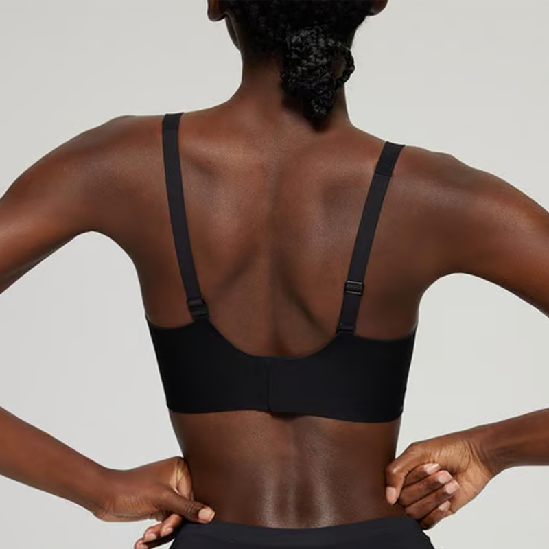 Jelly Wireless Womens Comfortable Wireless Bras Push Up Bralettes Seamless Tshirts Bras Deep V Everyday Bras